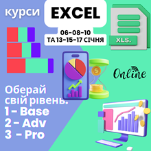 Microsoft Office Excel 2 дні поглиблене навчання